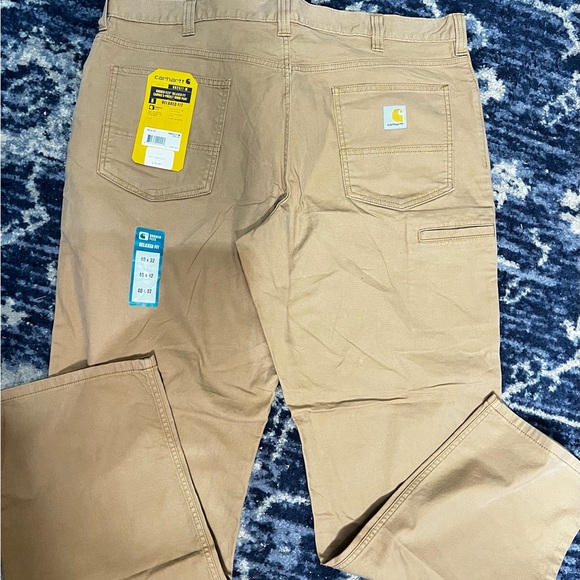 Carhartt Mens Rugged Flex Relaxed Fit Canvas 5 Pocket Size 40 X 32 Work Pants - Picture 4 of 4